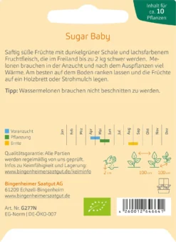 Gruenraumz Verkäufe -Gruenraumz Verkäufe bingenheimer saatgut wassermelone sugar baby 1612476 de