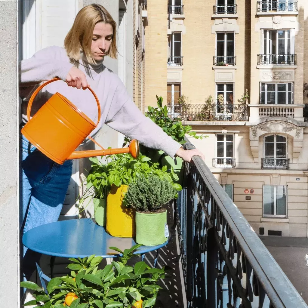 Pflanztasche Aus Geotextil ∅ 40 Cm, Grün 6 Pflanztasche Aus Geotextil ∅ 40 Cm, Grün – Bild 6