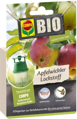 Compo BIO Apfelwickler Lockstoff, 3 Stück