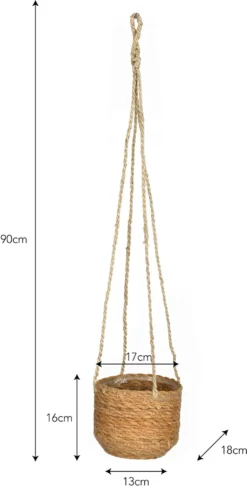 Blumenampel, Kurz -Gruenraumz Verkäufe garden trading blumenampel kort 1668773 de