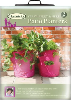 Erdbeer- & Kräuterpflanztasche Im Set, 2 Stück -Gruenraumz Verkäufe haxnicks erdbeer kraeuterpflanztasche im set 2 st 1666034 de