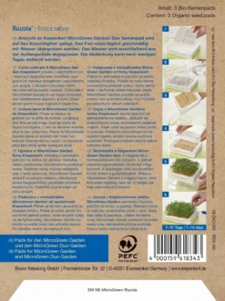 Bio Microgreen Pads Rucola, Nachfüllpad