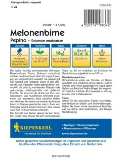 Gruenraumz Verkäufe -Gruenraumz Verkäufe kiepenkerl melonenbirne pepino 1 pkg 1556935 de