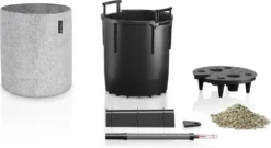 LECHUZA Pflanzgefäß TRENDCOVER "Filz" 32, Dark Grey -Gruenraumz Verkäufe lechuza pflanzgefaess trendcover filz 32 1677485 de