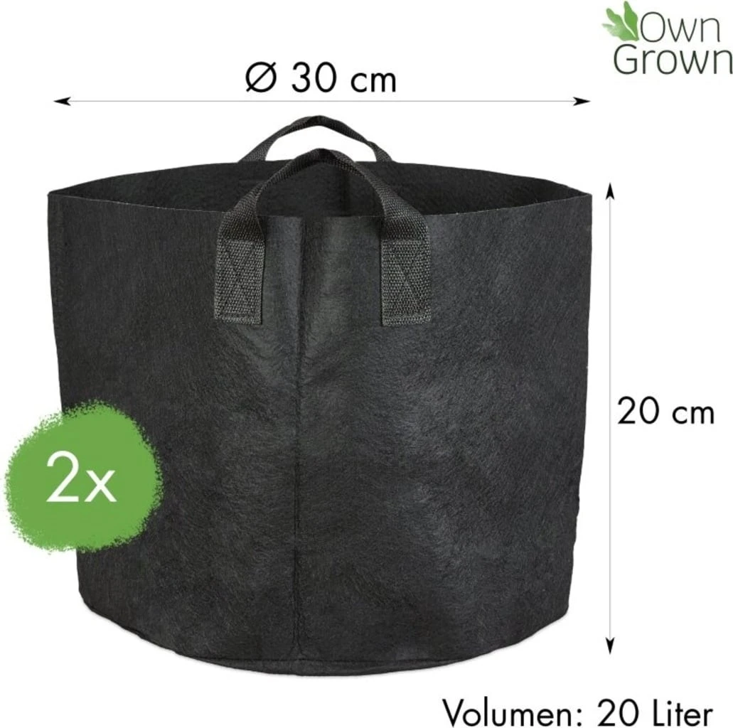 Pflanzensack, 4 X 20 L 1 Pflanzensack, 4 X 20 L