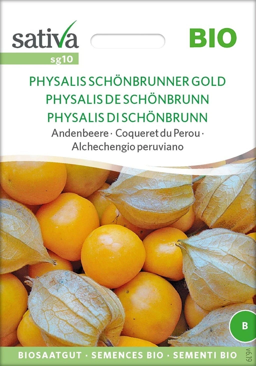 Bio Andenbeere "Physalis Schönbrunner Gold" 1 Bio Andenbeere "Physalis Schönbrunner Gold"