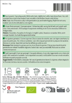 Bio Keimsprossen "Erbsen"