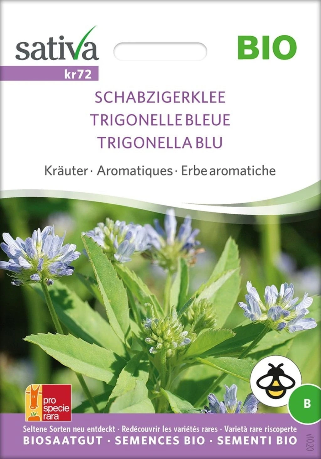 Bio Kräuter "Schabzigerklee" 1 Bio Kräuter "Schabzigerklee"