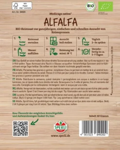 Bio Keimsprossen Alfalfa