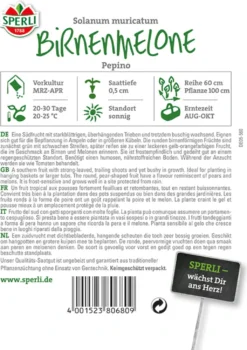 Birnenmelone "Pepino"