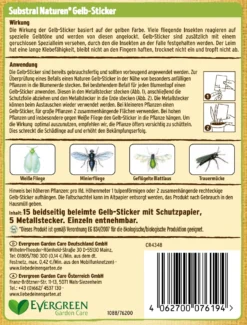 Bio Gelbstecker -Gruenraumz Verkäufe substral naturen bio gelbstecker 1 pkg 871093 de