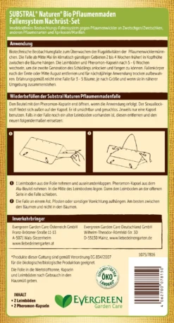 Bio Pflaumenmaden-Falle Nachrüstset -Gruenraumz Verkäufe substral naturen bio pflaumenmaden falle nachruestset 1 set 870757 de
