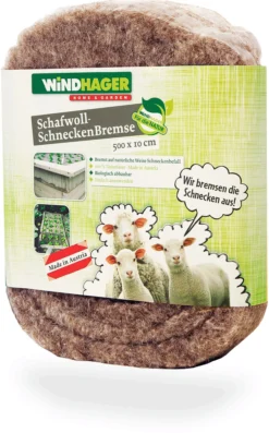 Windhager Schafwoll-Schneckenbremse
