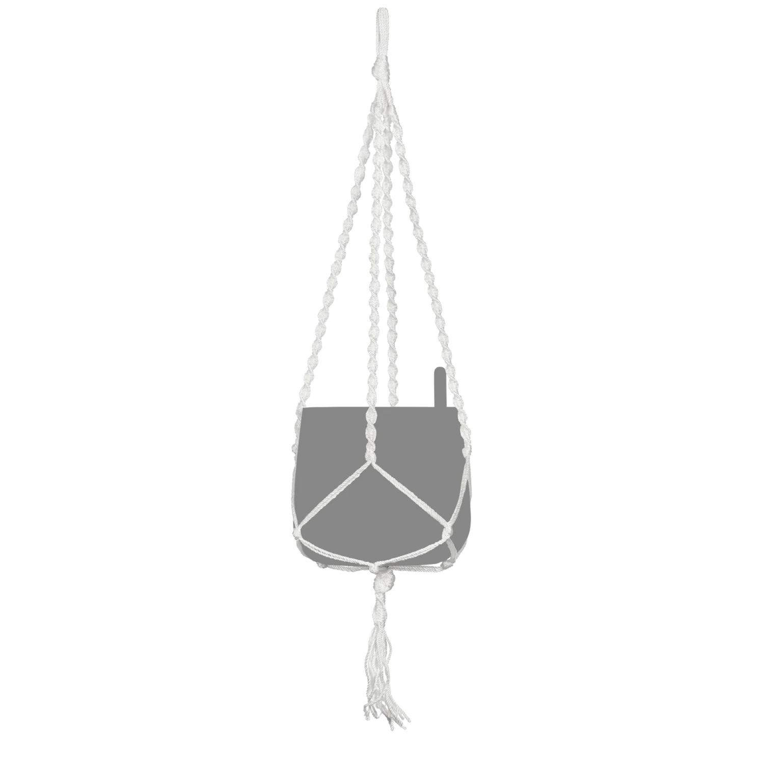 LECHUZA Makramee-Aufhängung Für YULA 1 LECHUZA Makramee-Aufhängung Für YULA